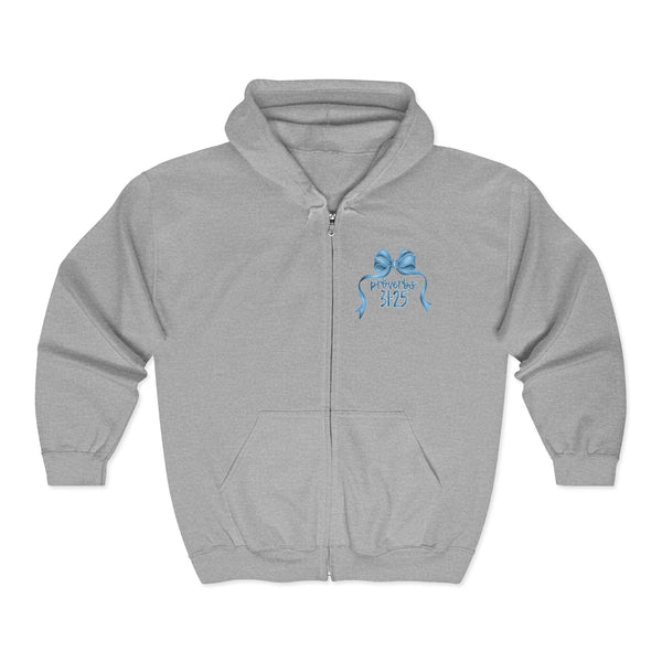 Proverbs 31:25 Zip up