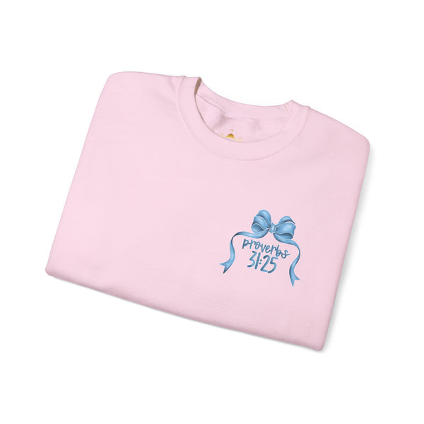 Proverbs 31:25 Crewneck