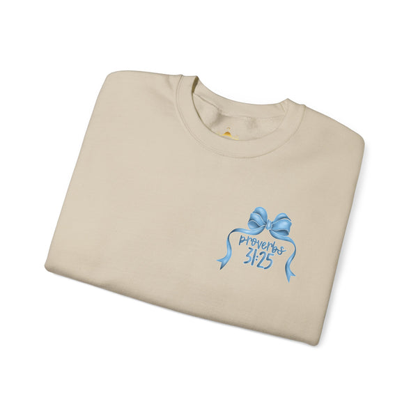 Proverbs 31:25 Crewneck