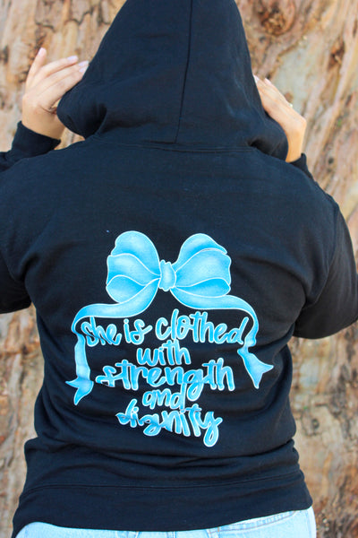 Proverbs 31:25 Zip up