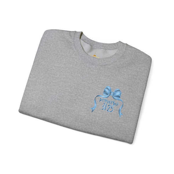 Proverbs 31:25 Crewneck
